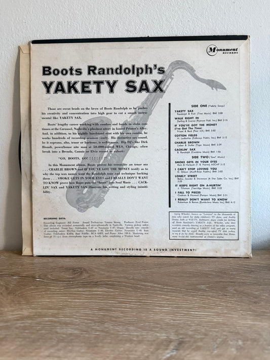 Boots Randolph – Boots Randolph's Yakety Sax!