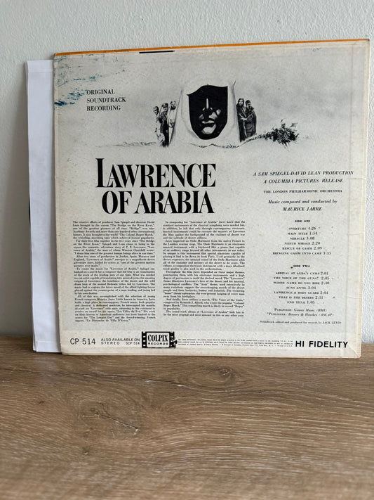 Maurice Jarre With The London Philharmonic Orchestra – Original Soundtrack Recording: Lawrence Of Arabia
