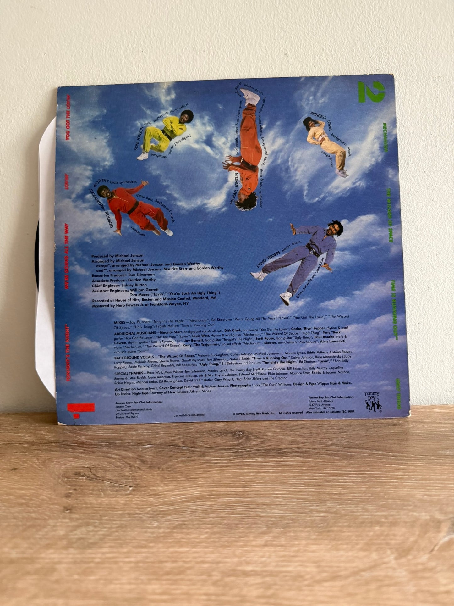 Jonzun Crew Featuring Michael Jonzun – Down To Earth