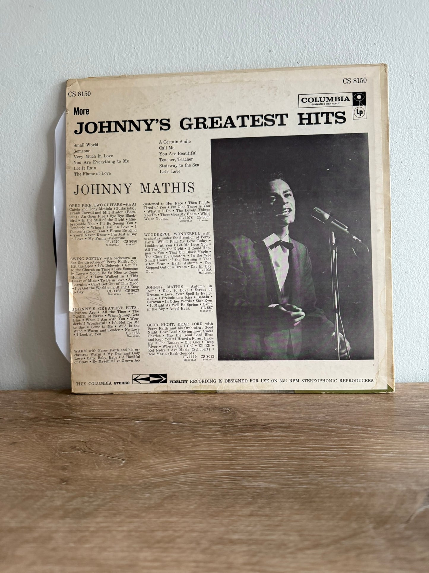 Johnny Mathis – More Johnny's Greatest Hits