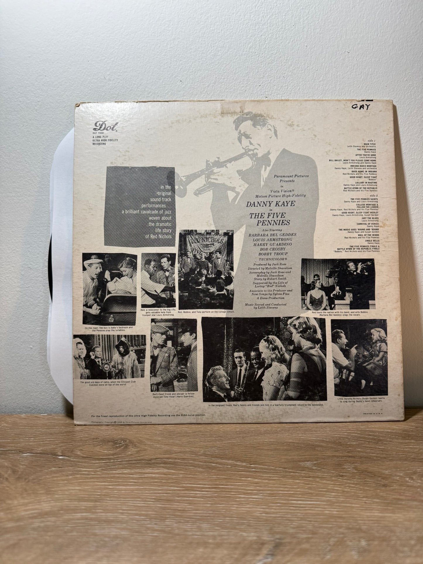 Danny Kaye & Louis Armstrong – The Five Pennies