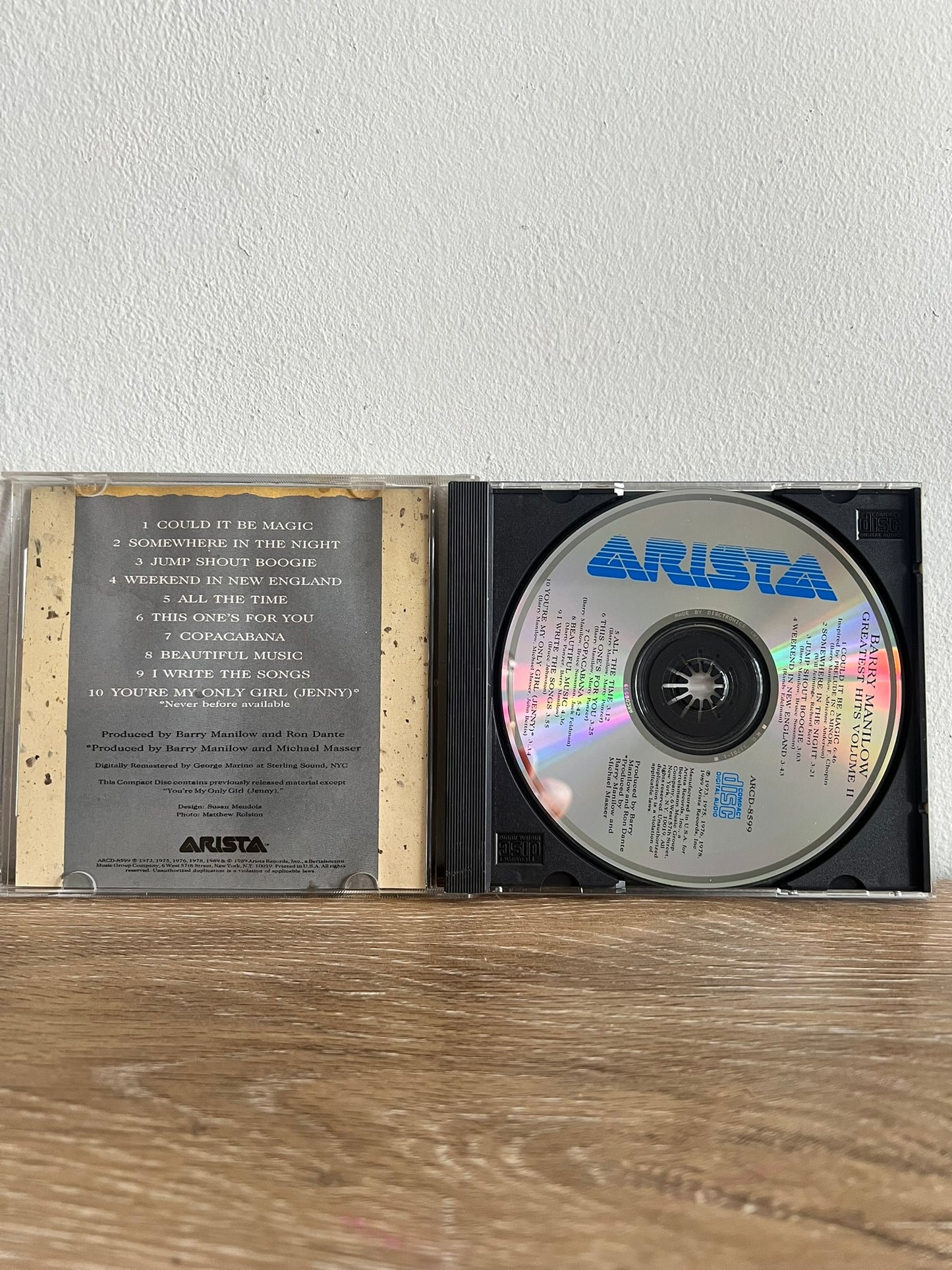 Barry Manilow - Greatest Hits Vol 2