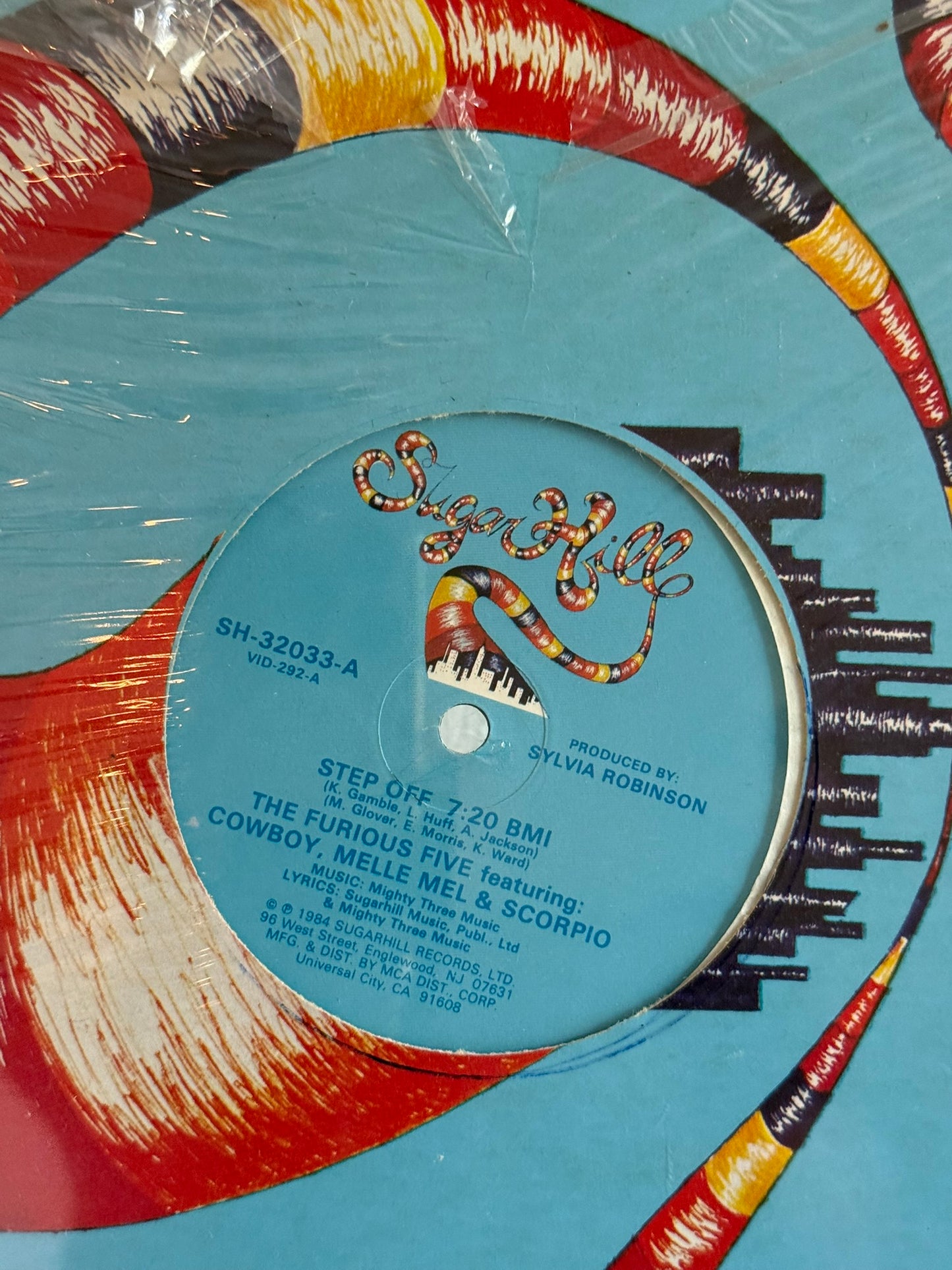 The Furious Five Featuring Cowboy, Melle Mel & Scorpio – Step Off