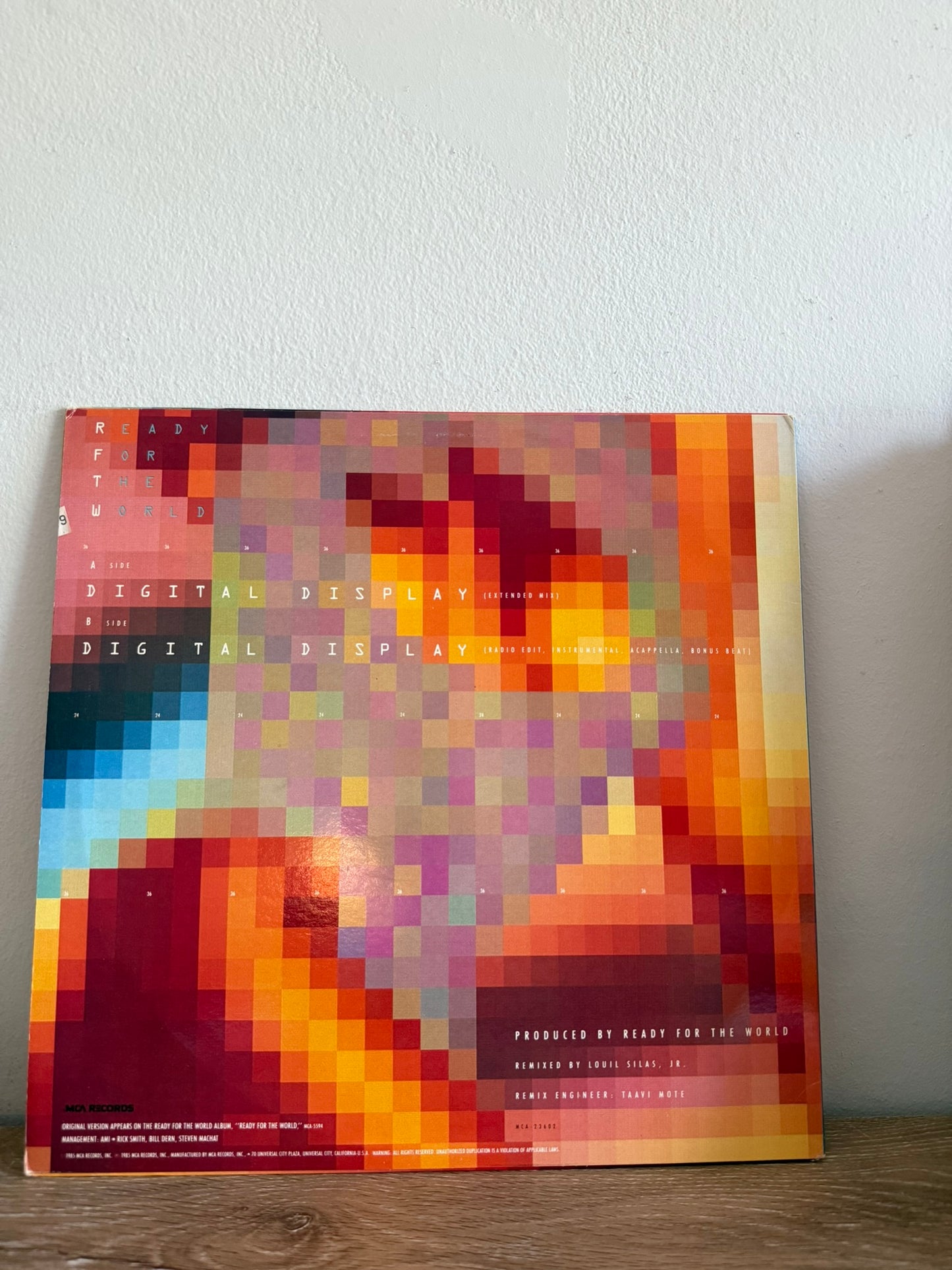 Ready For The World – Digital Display (12" Version)