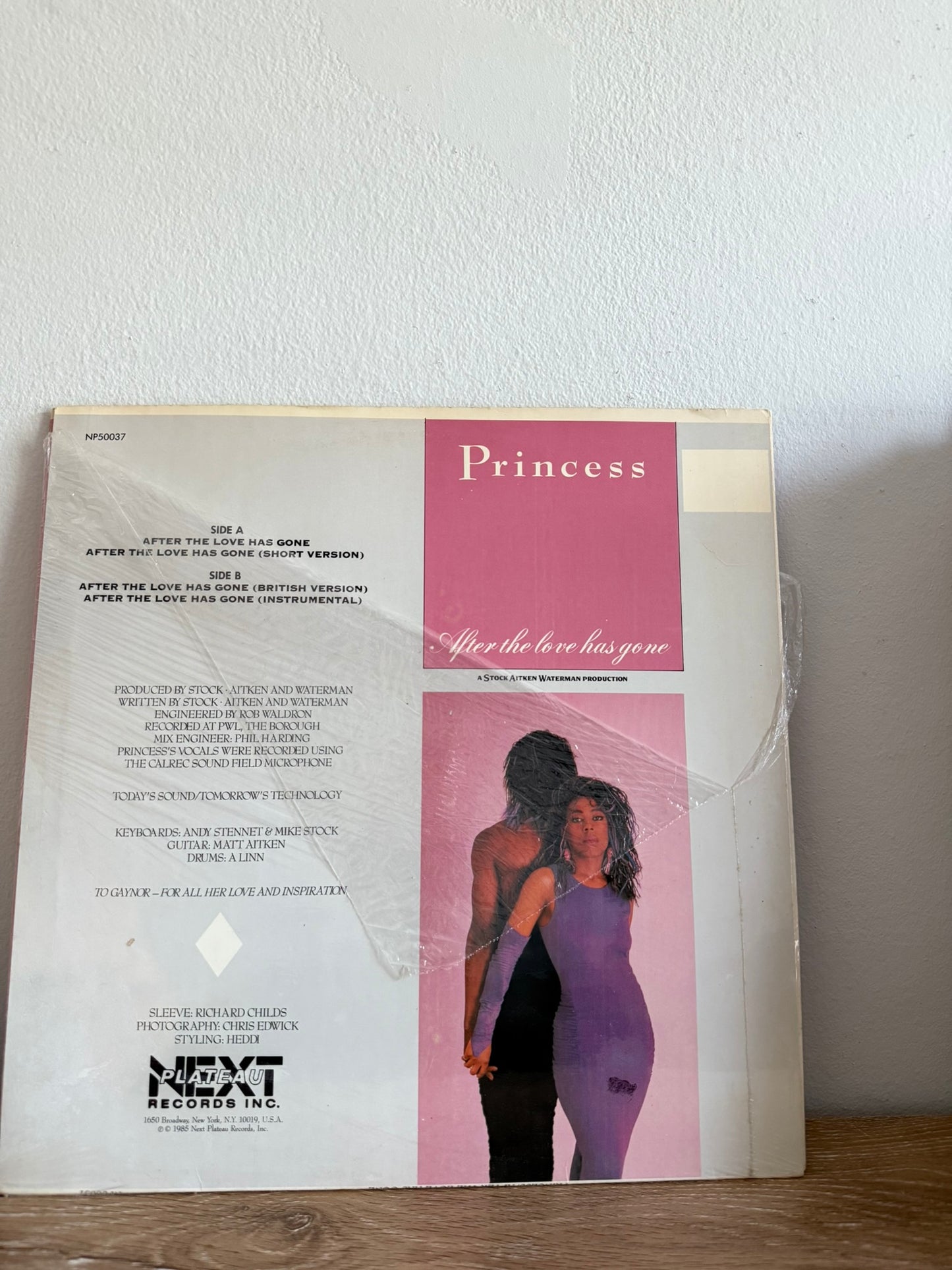 Princess – After The Love Has Gone