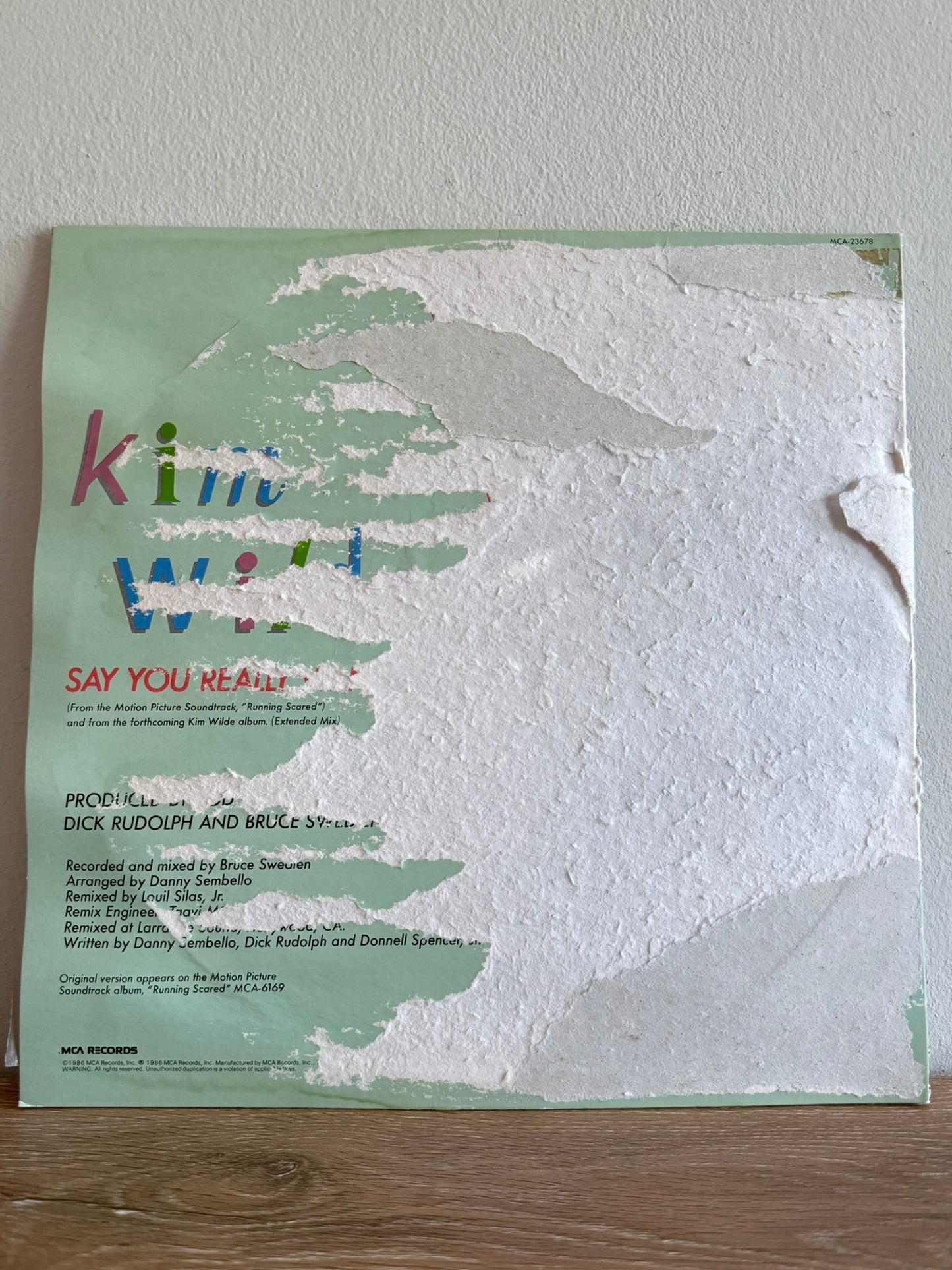 Kim Wilde – Say You Really Want Me