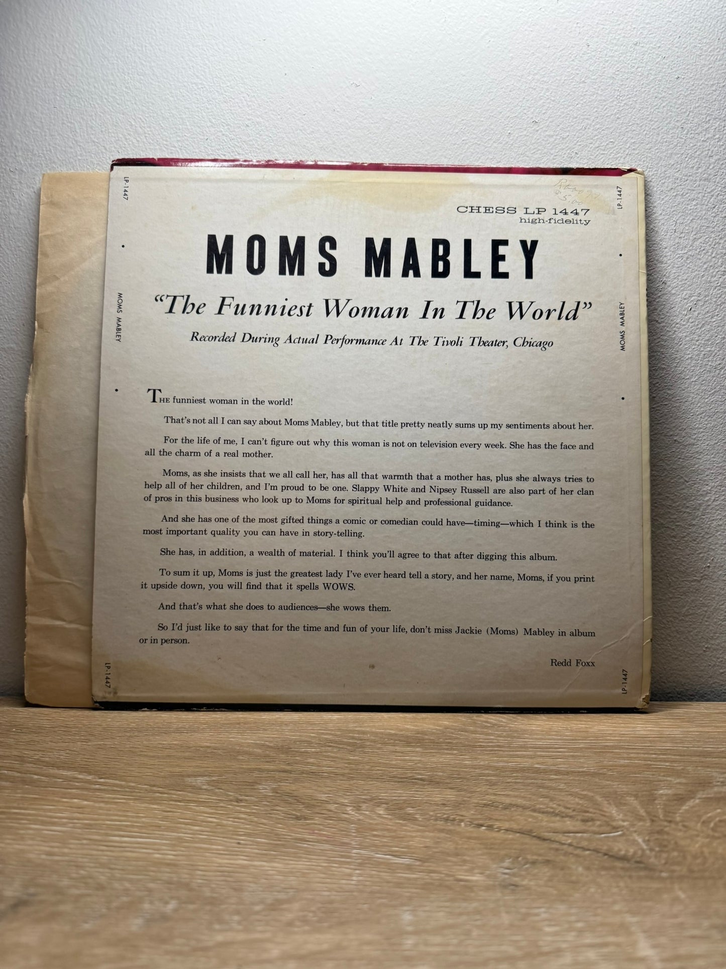 Moms Mabley – The Funniest Woman In The World
