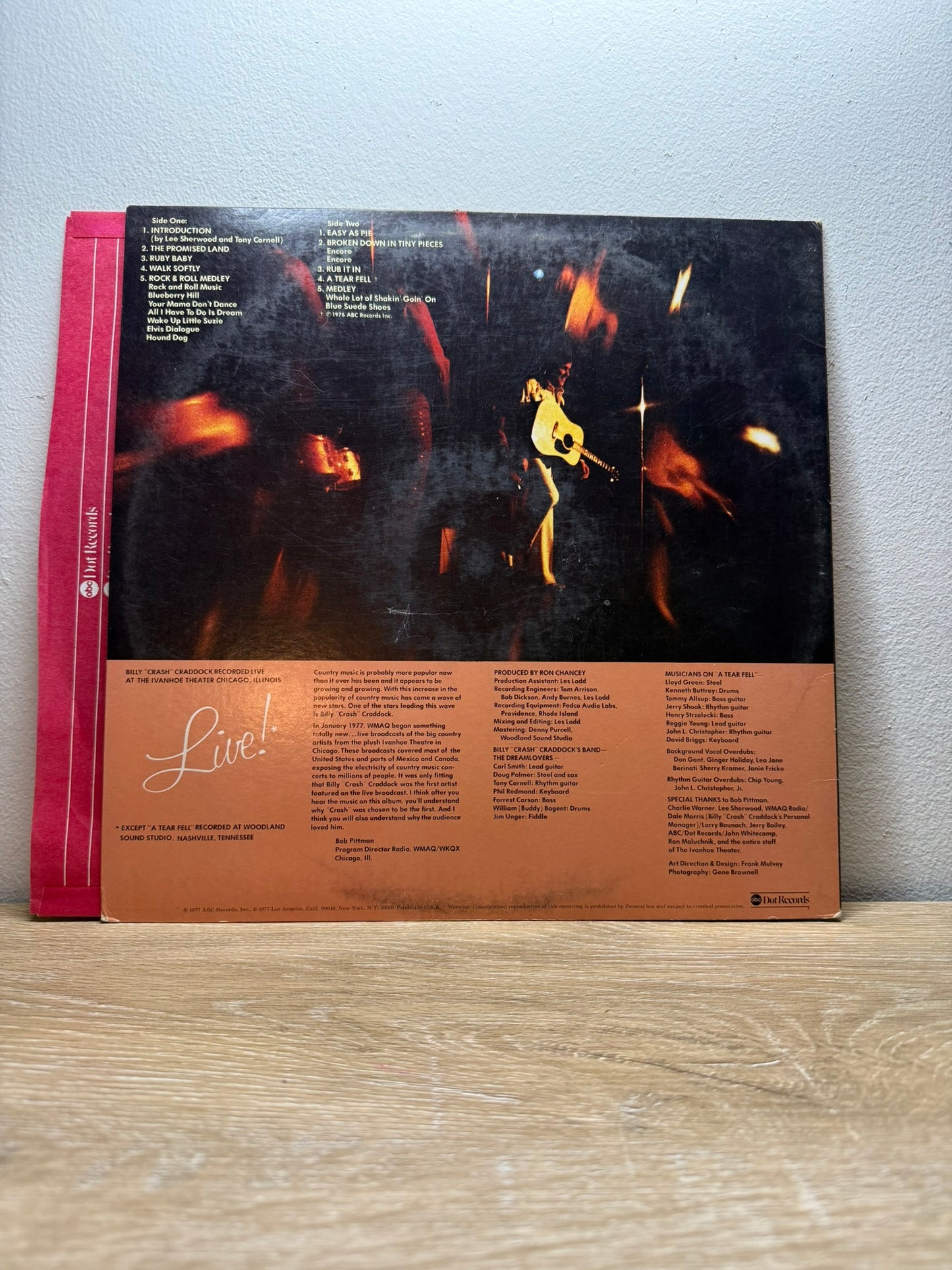 Billy 'Crash' Craddock – Live!