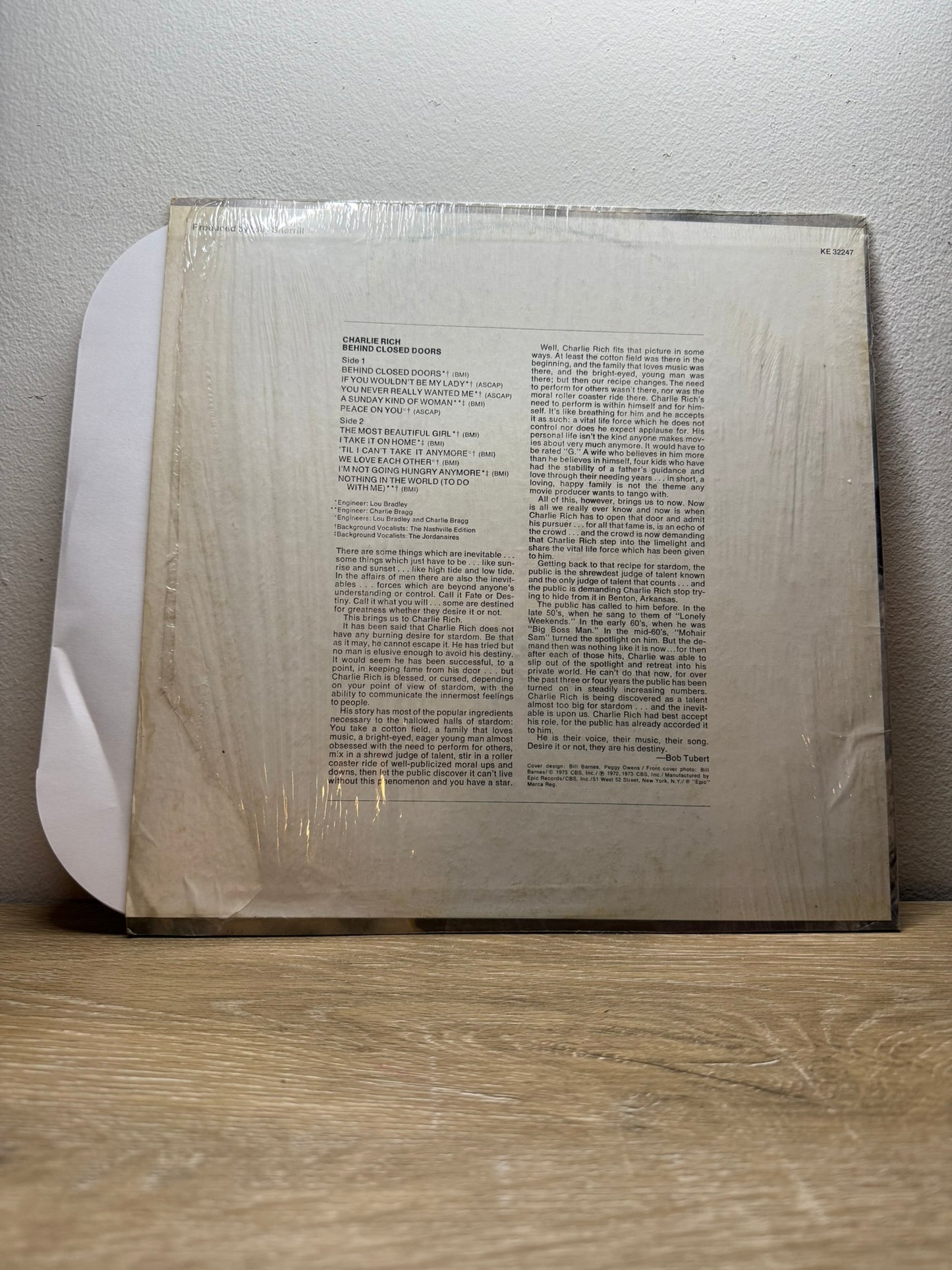 Charlie Rich – Behind Closed Doors