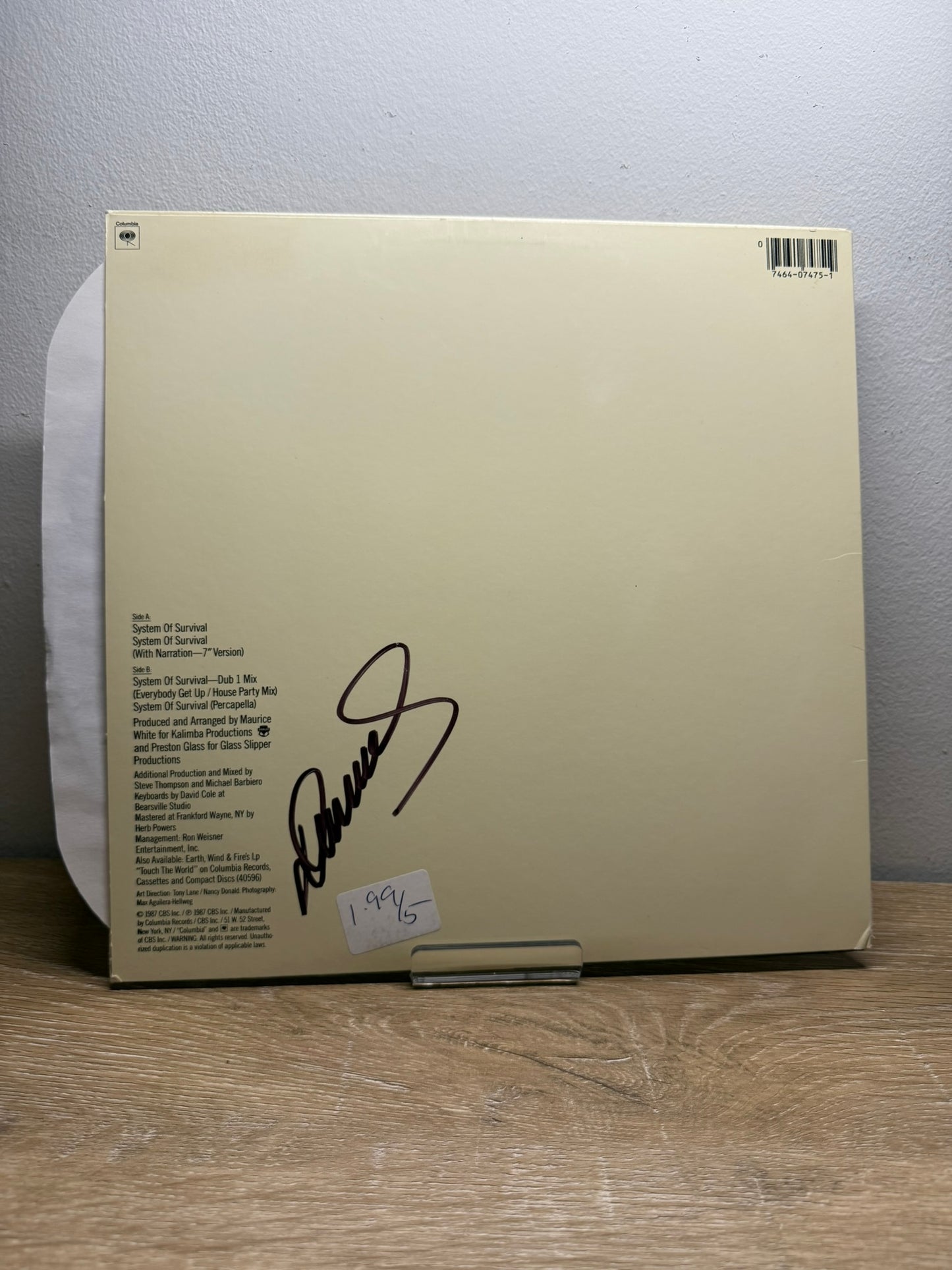 Earth, Wind & Fire – System Of Survival (12" Mixes)