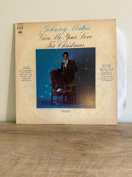 Johnny Mathis – Give Me Your Love For Christmas
