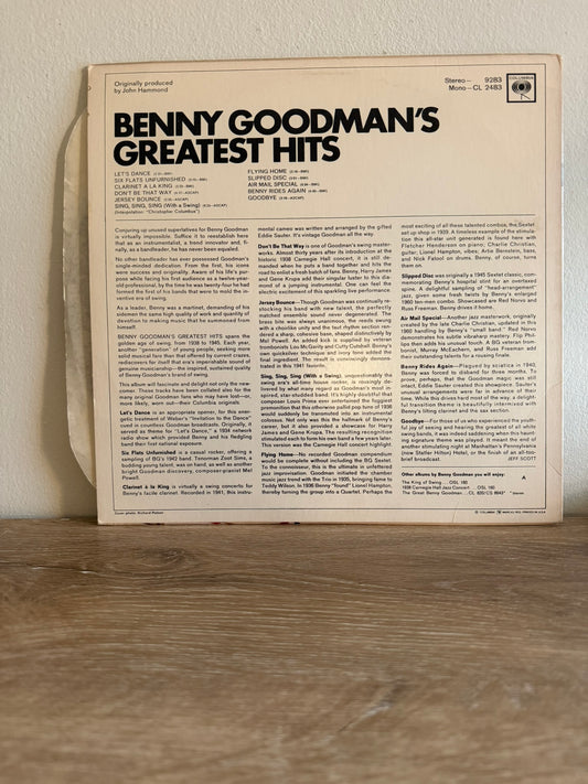 Benny Goodman – Benny Goodman's Greatest Hits
