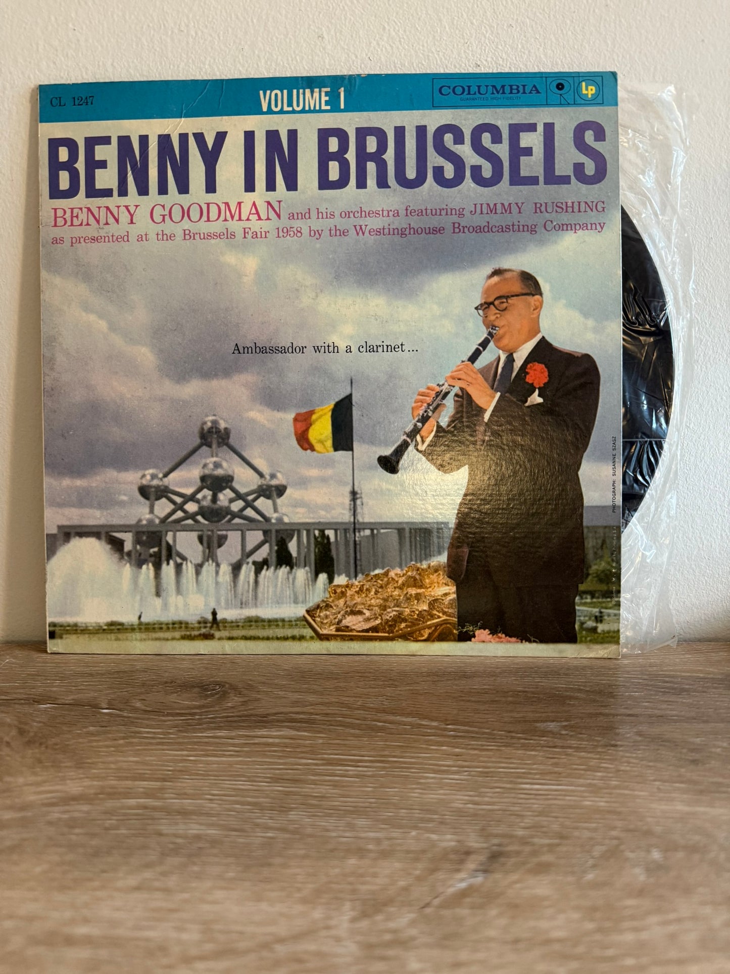 Benny Goodman And His Orchestra – Benny In Brussels Volume 1 , Mono