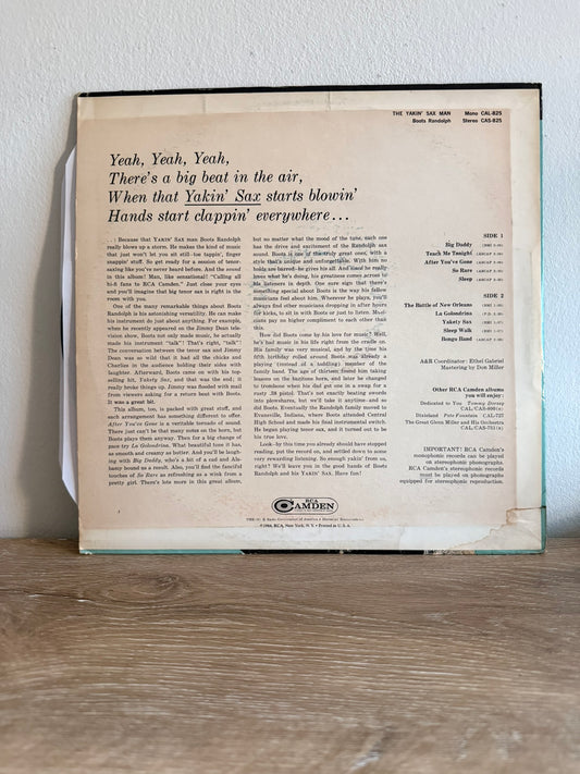 Boots Randolph – The Yakin' Sax Man