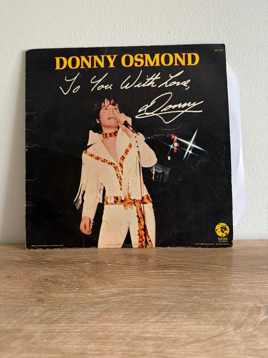 Donny Osmond – To You With Love, Donny