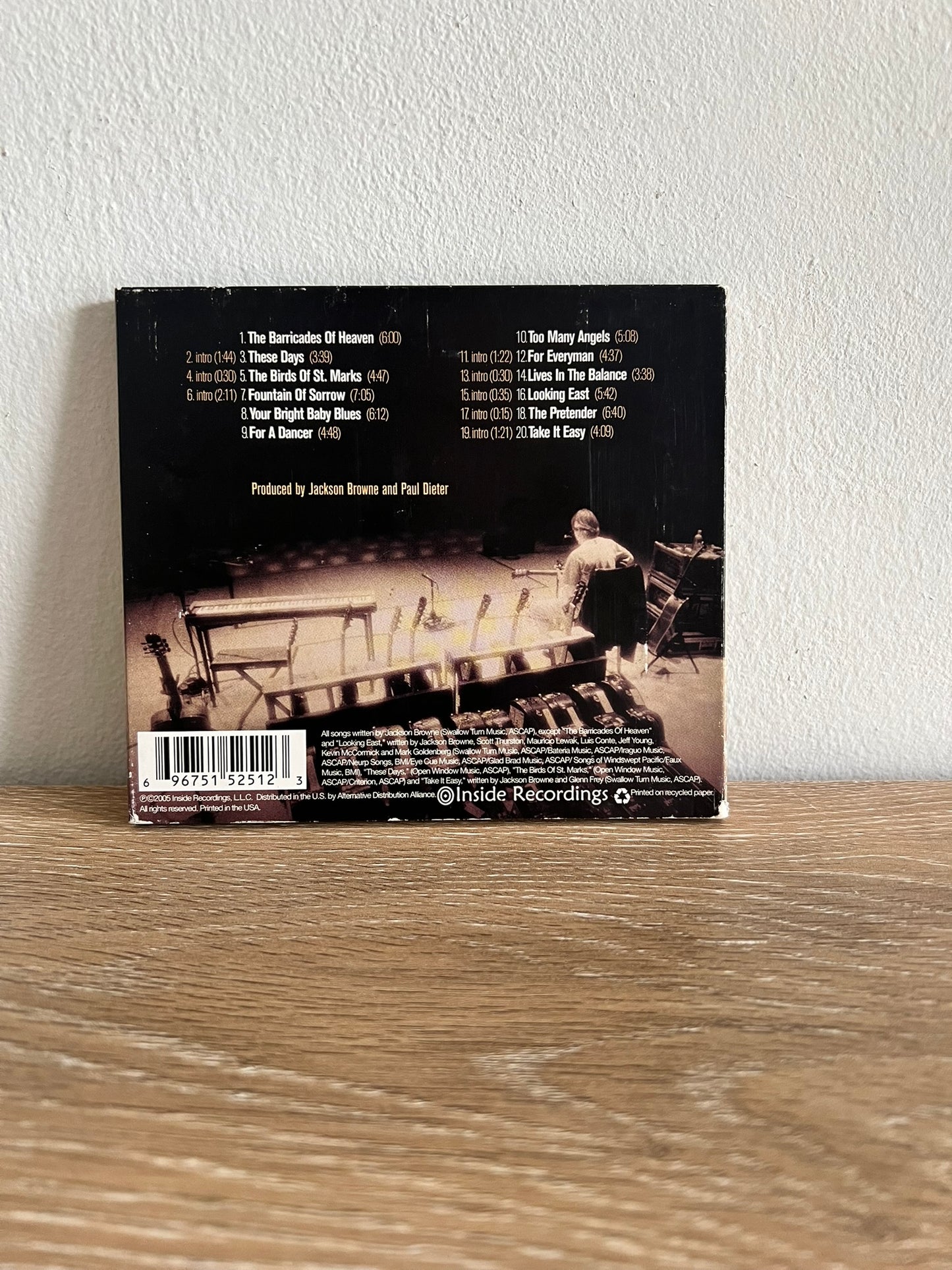 Jackson Browne  - Solo Acoustic Vol. 1