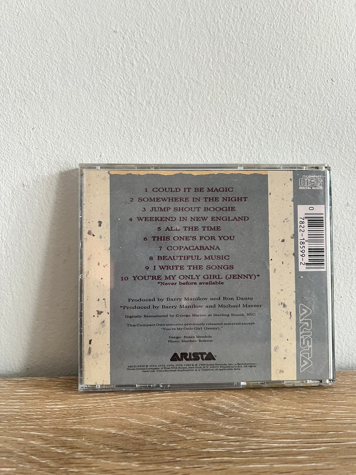 Barry Manilow - Greatest Hits Vol 2