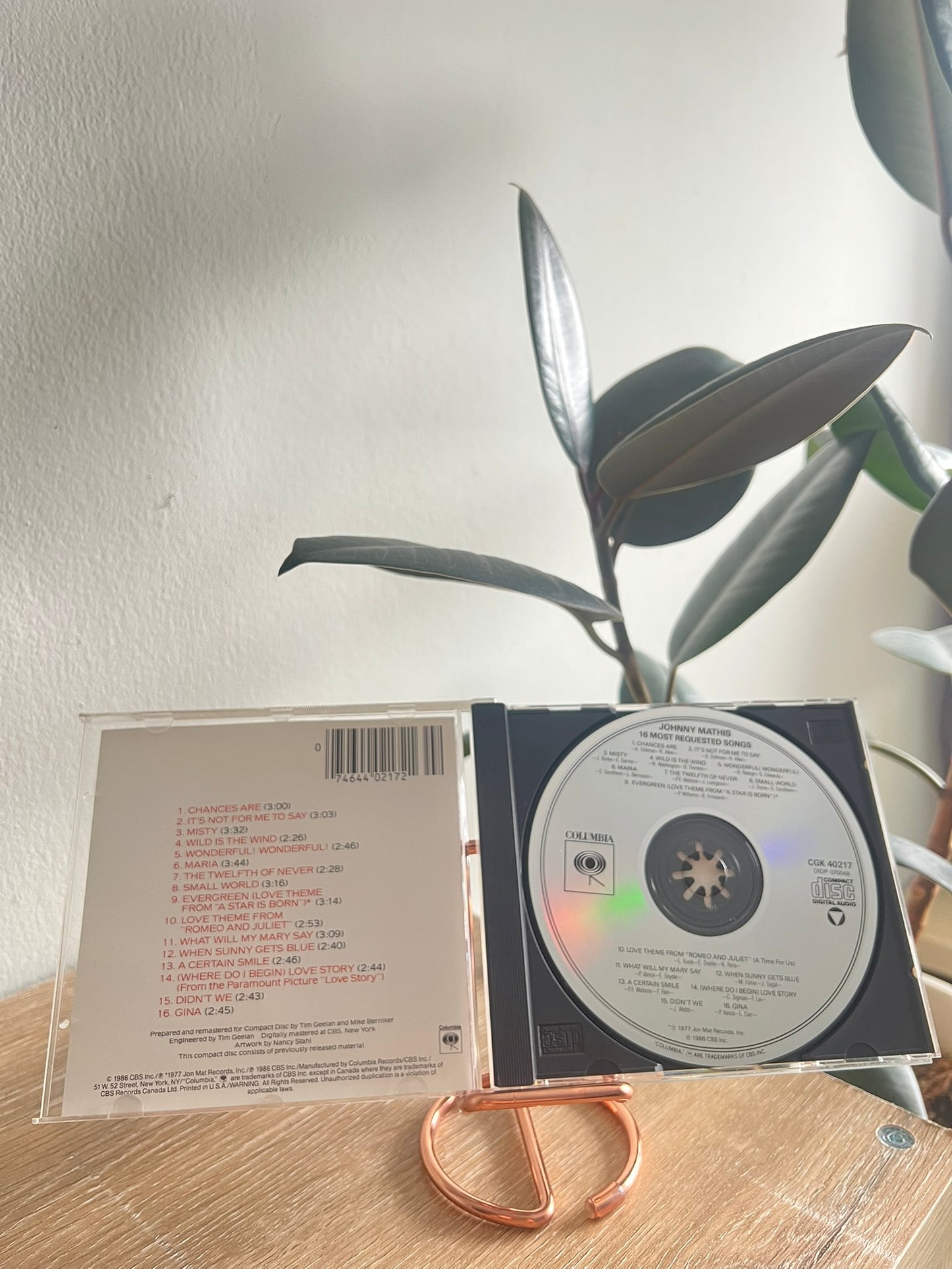 Johnny Mathis - 16 Most Requested Songs