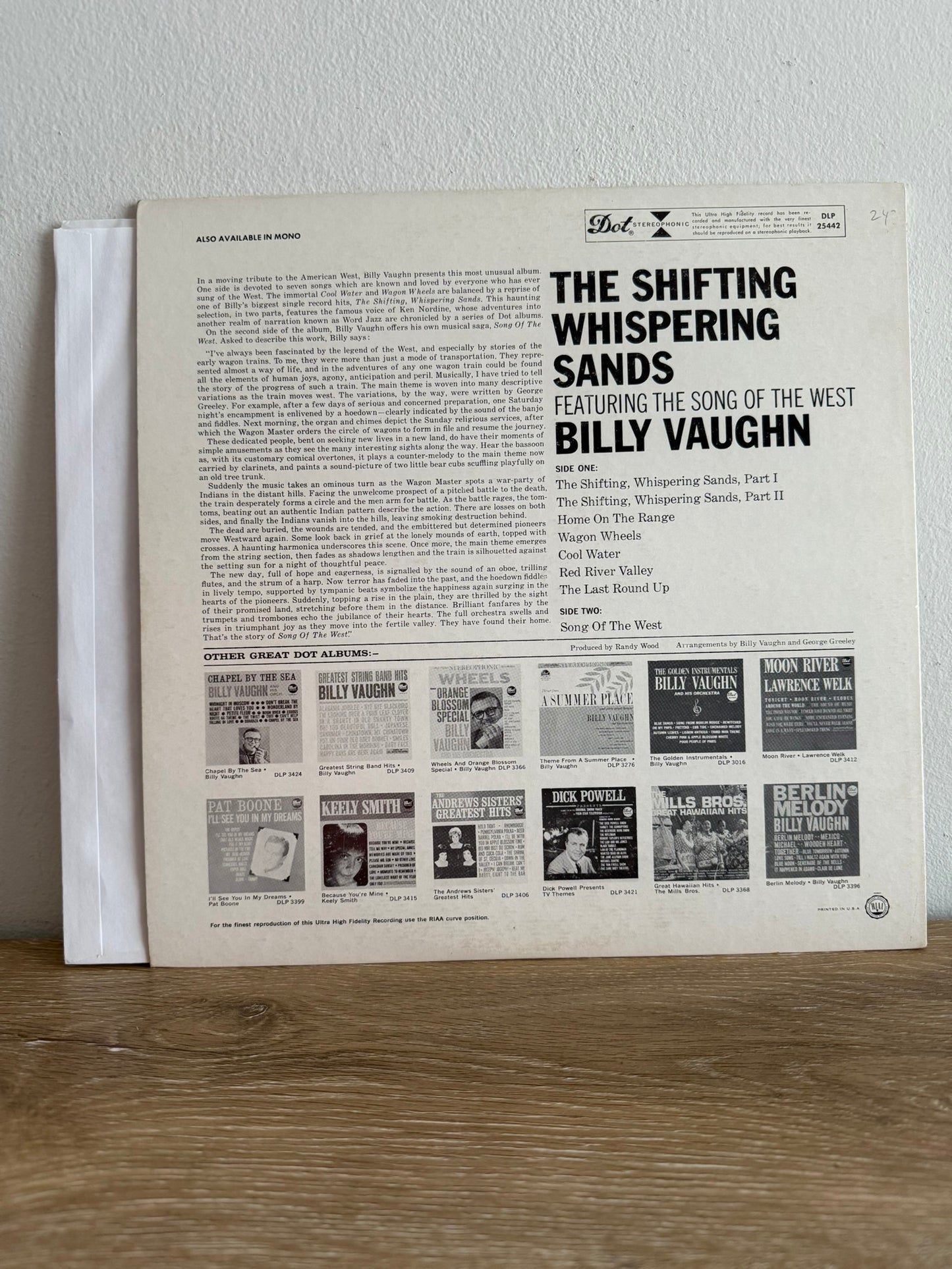 Billy Vaughn – The Shifting Whispering Sands