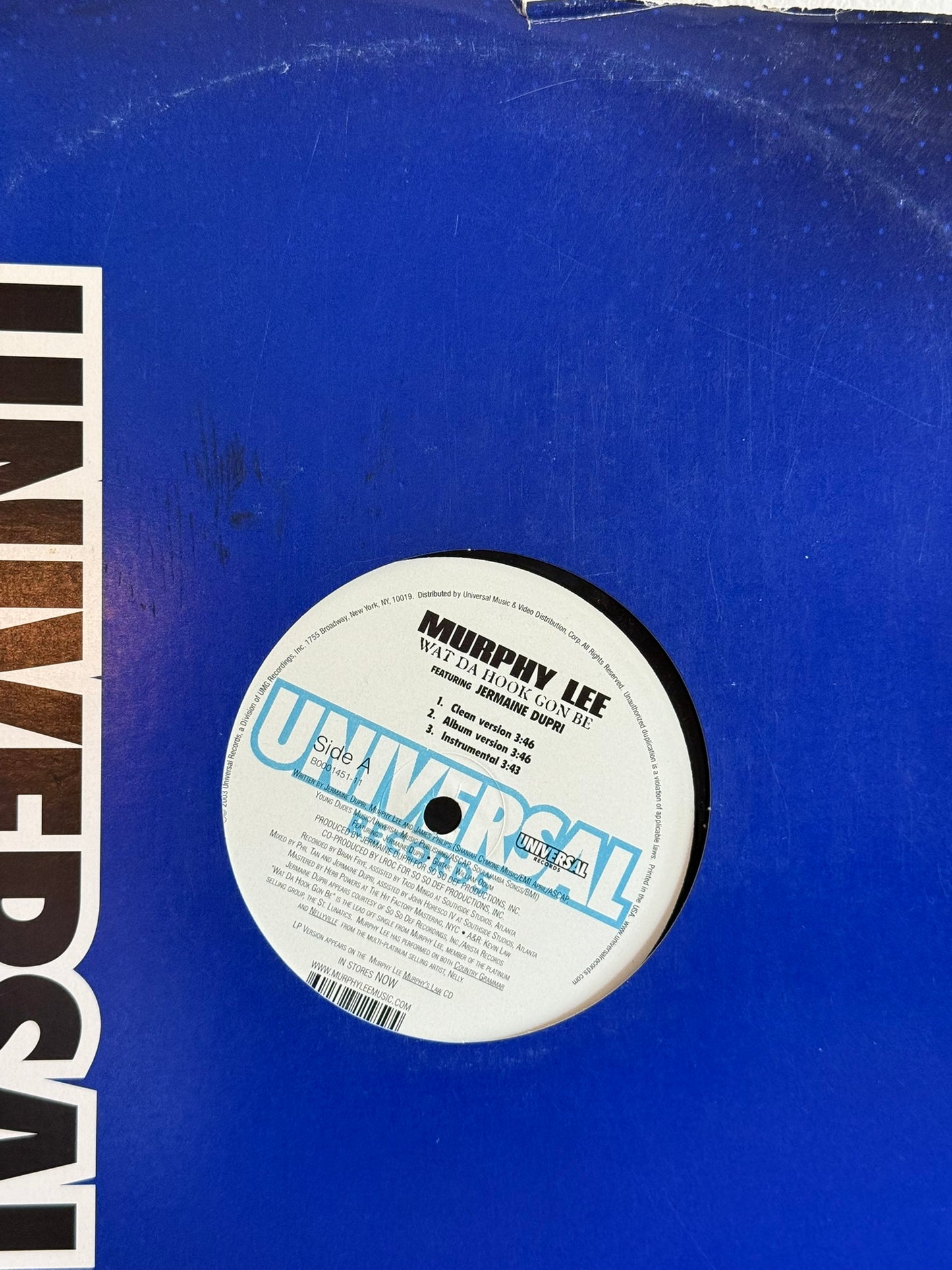 Murphy Lee Featuring Jermaine Dupri – Wat Da Hook Gon Be