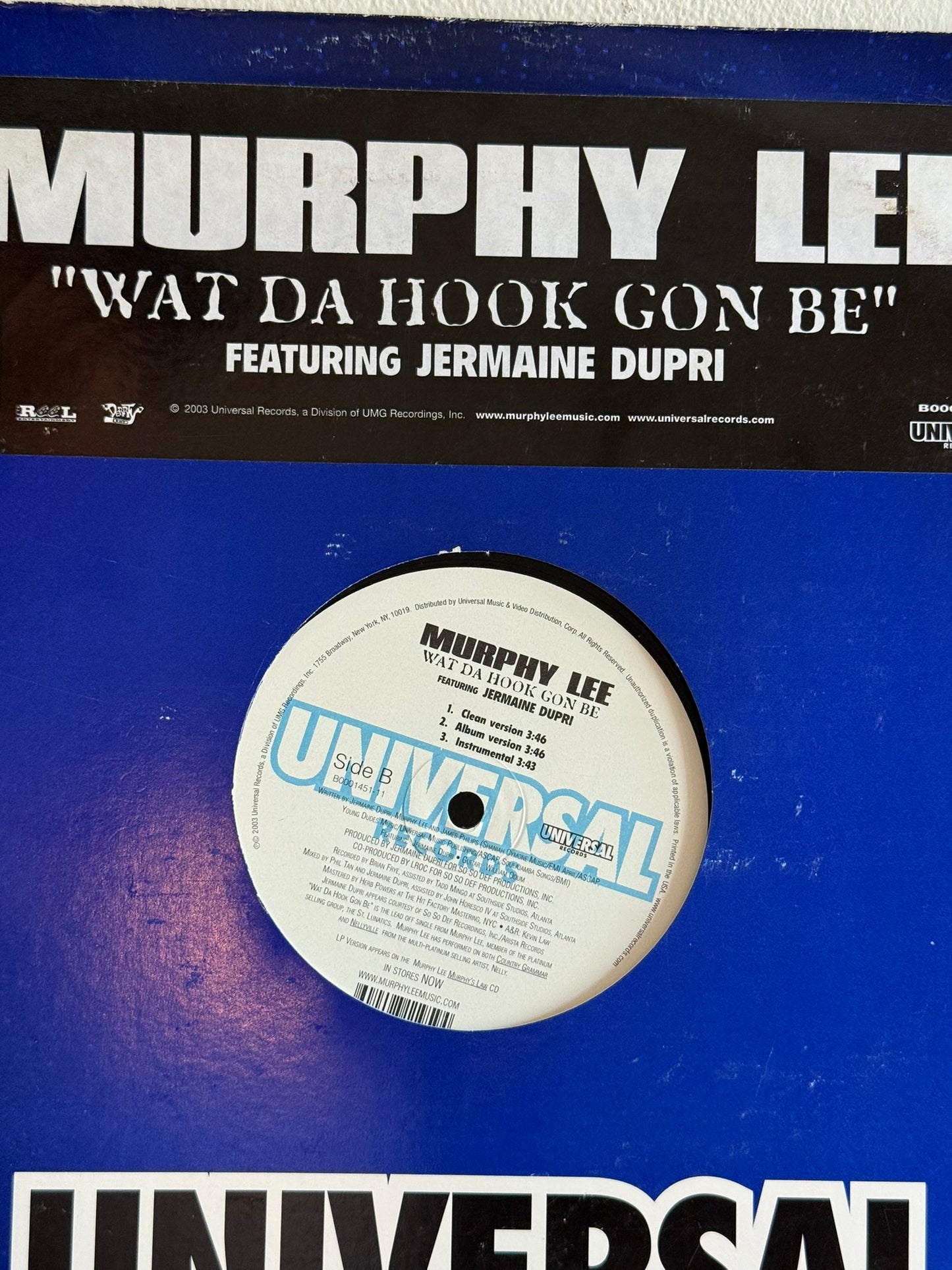 Murphy Lee Featuring Jermaine Dupri – Wat Da Hook Gon Be