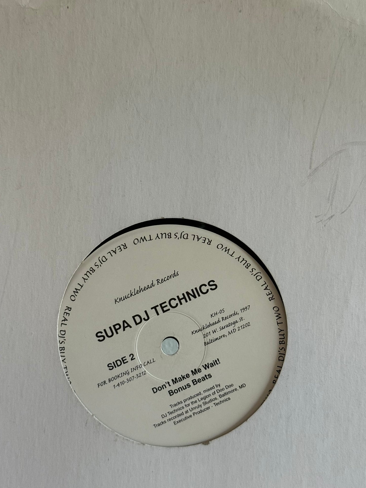 DJ Technics – Wild For The Night / Don't Make Me Wait