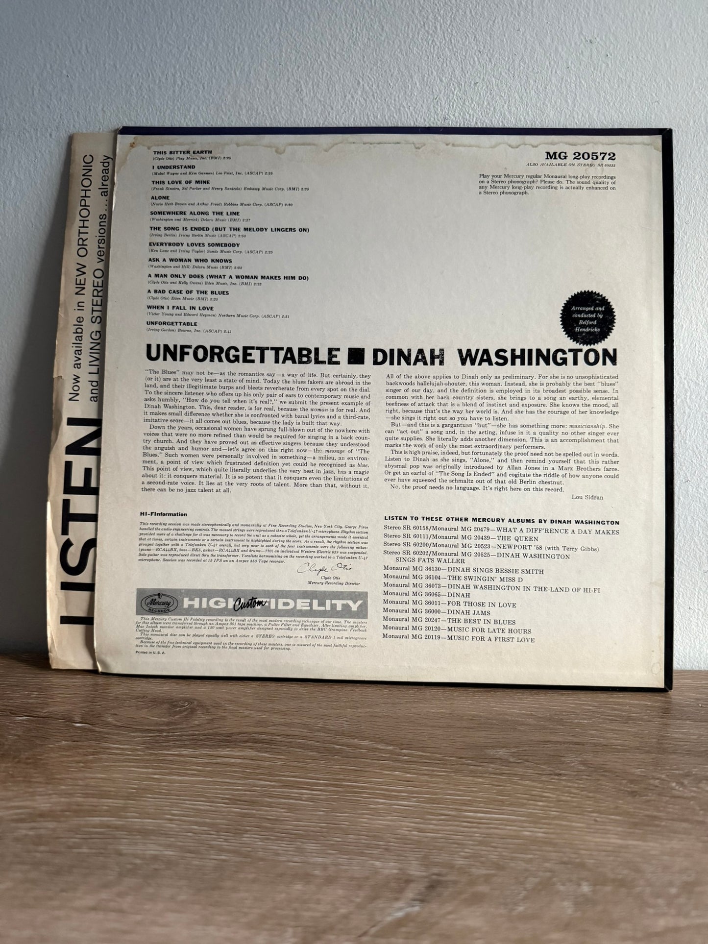 Dinah Washington – Unforgettable