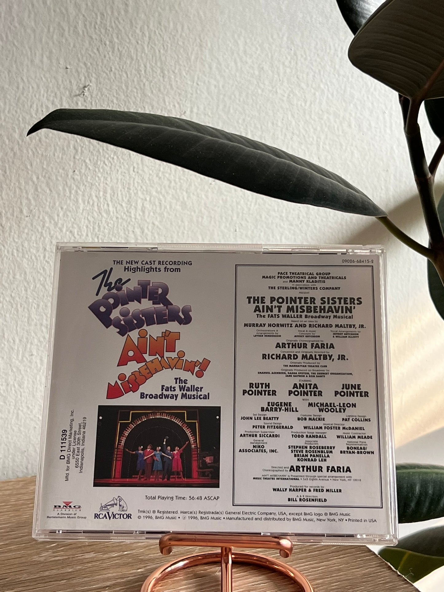 The Pointer Sisters – The New Cast Recording - Highlights From "Ain't Misbehavin’!, The Fats Waller Broadway Musical