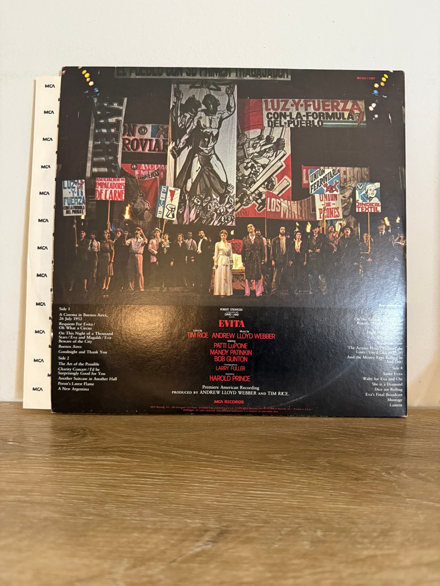 Andrew Lloyd Webber And Tim Rice – Evita: Premiere American Recording