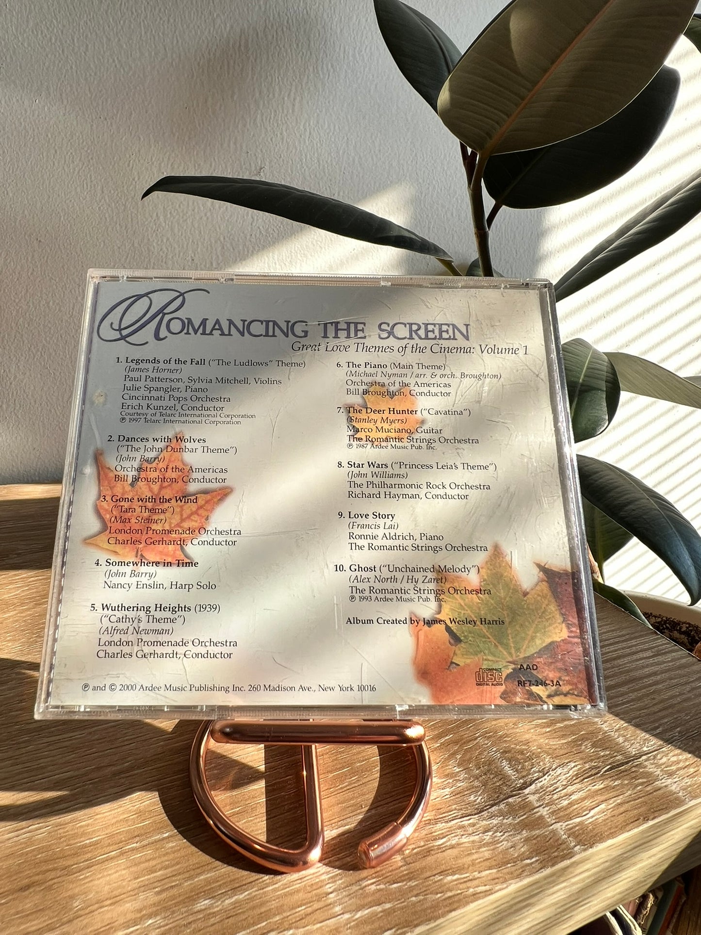 James Wesley Harris – Romancing The Screen: Great Love Themes Of The Cinema, Volume 2