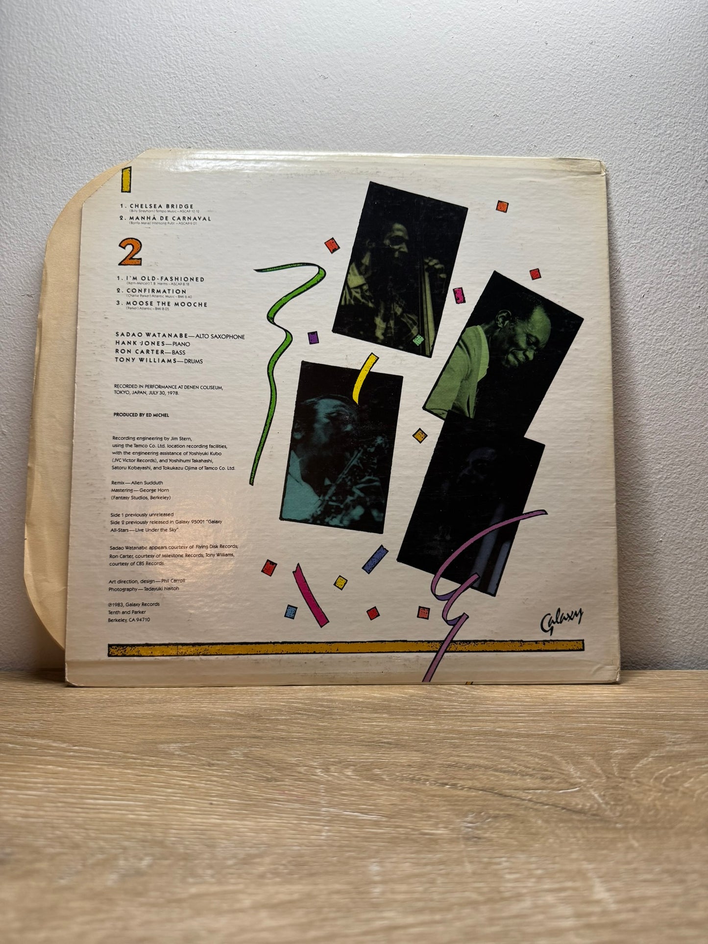 Ron Carter, Hank Jones, Sadao Watanabe, Tony Williams – Carnaval