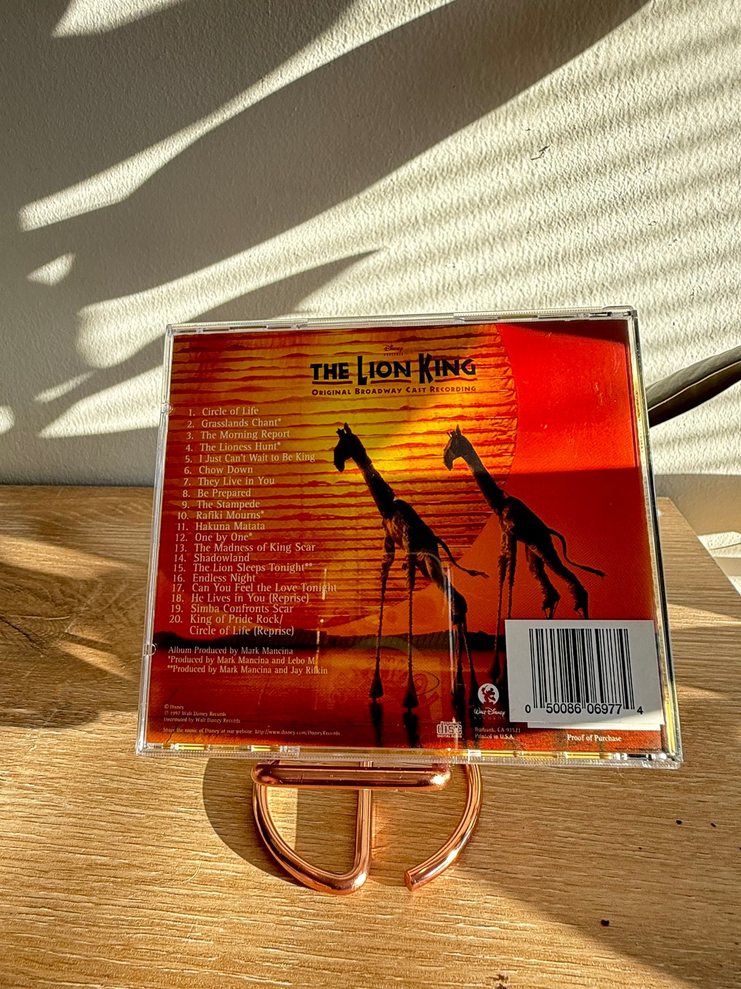 The Lion King - Original Broadway Cast Recording